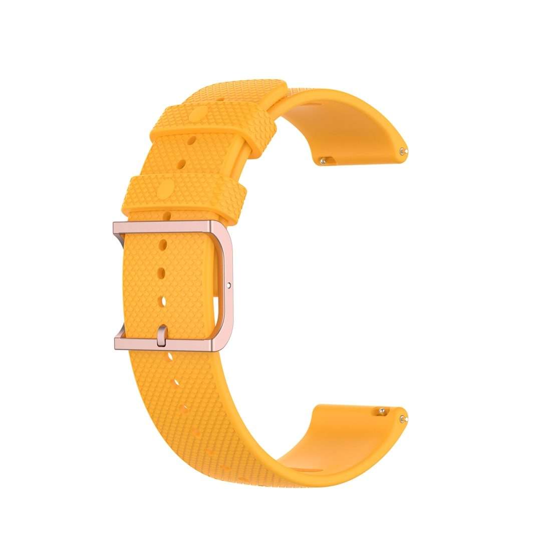 For Polar Grit X / Vantage M 22mm Dot Texture Watch Band(Yellow)
