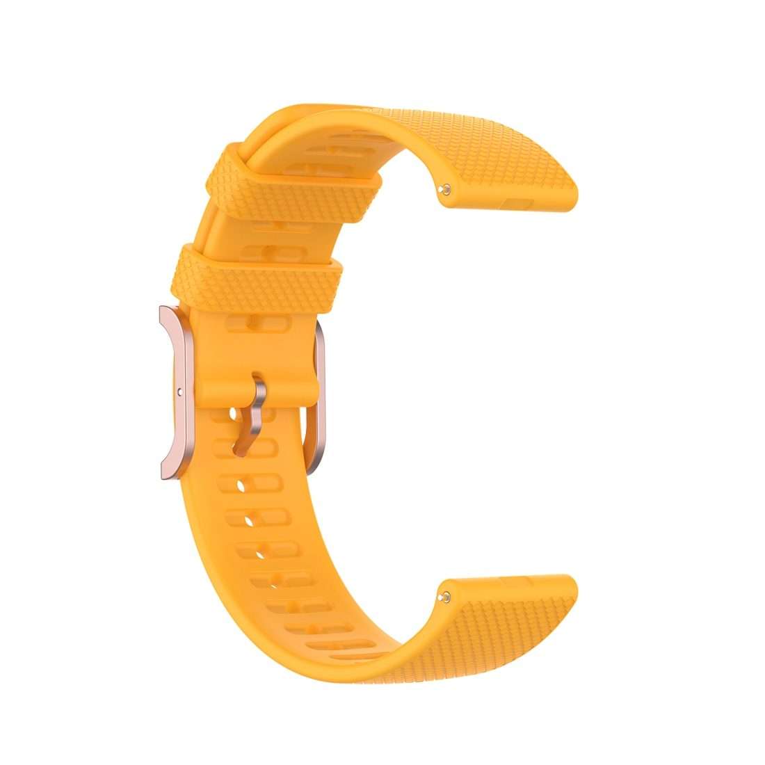 For Polar Grit X / Vantage M 22mm Dot Texture Watch Band(Yellow)