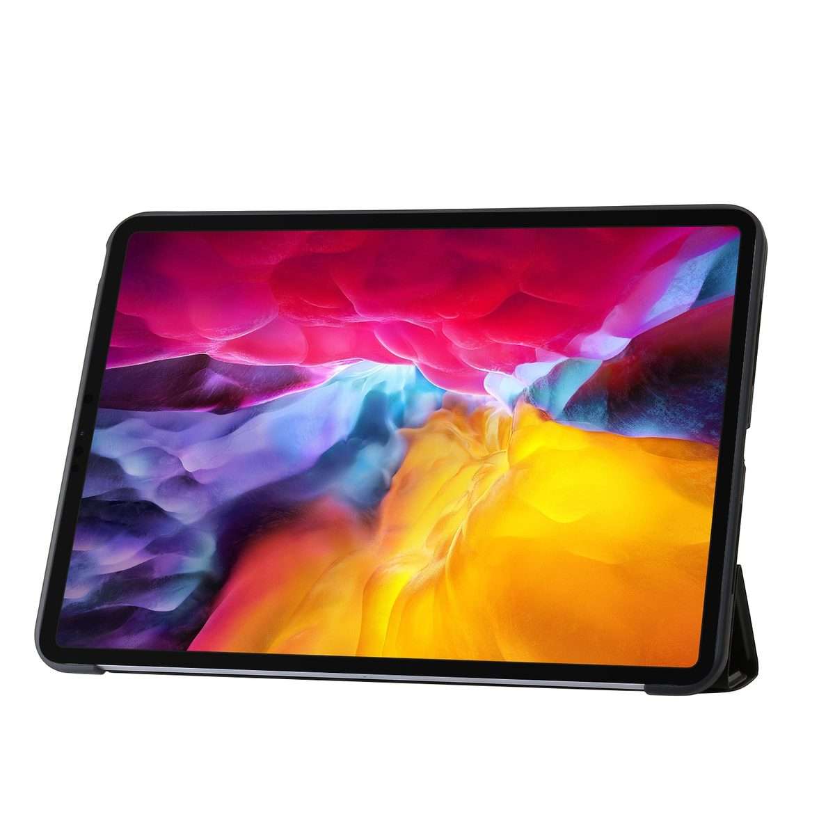 For iPad Pro 11 2025 / 2024 TPU Deformation Flip Leather Tablet Case with Holder(Black)