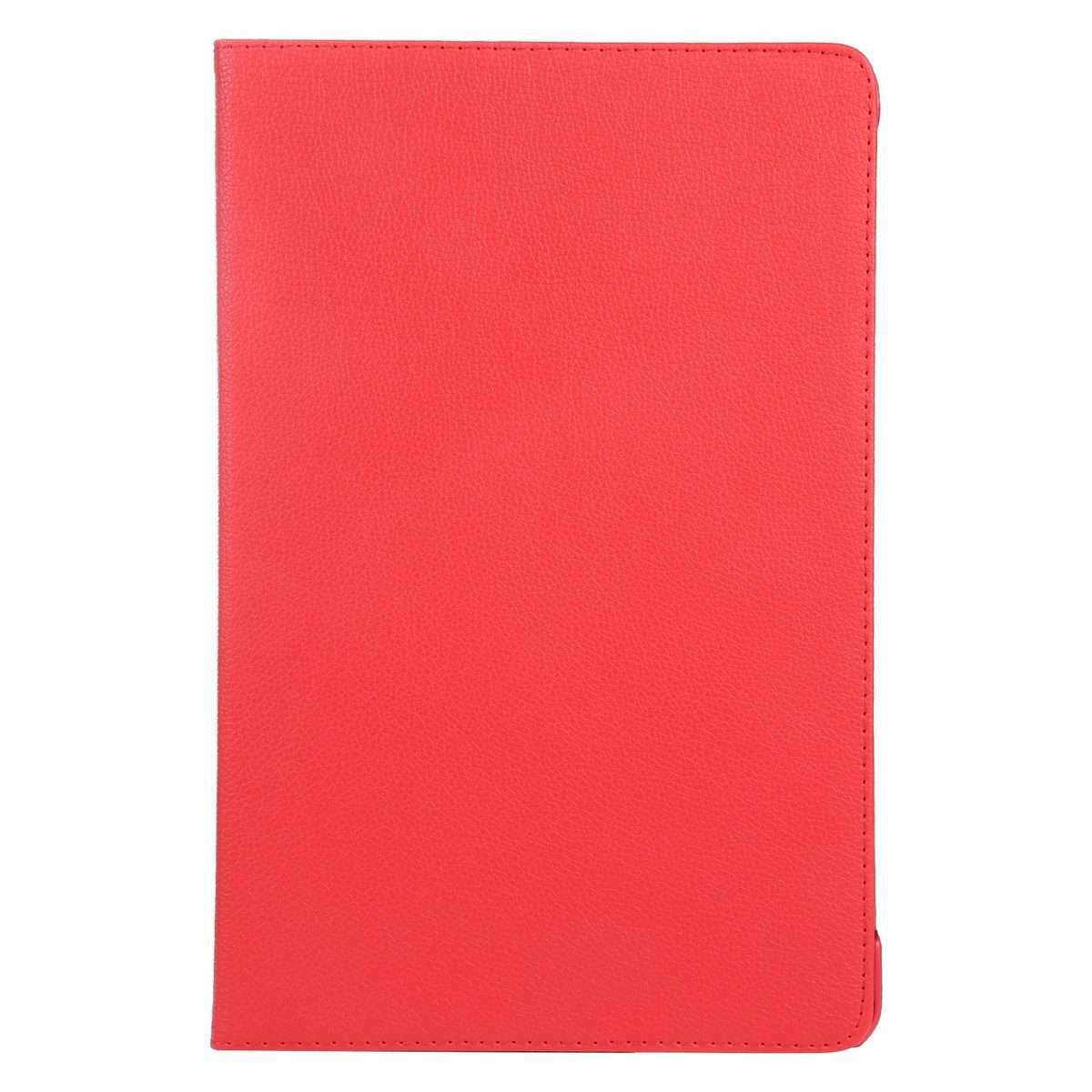 For iPad Pro 13 2025 / 2024 360 Degree Rotation Litchi Texture Leather Tablet Case with ... (Red)