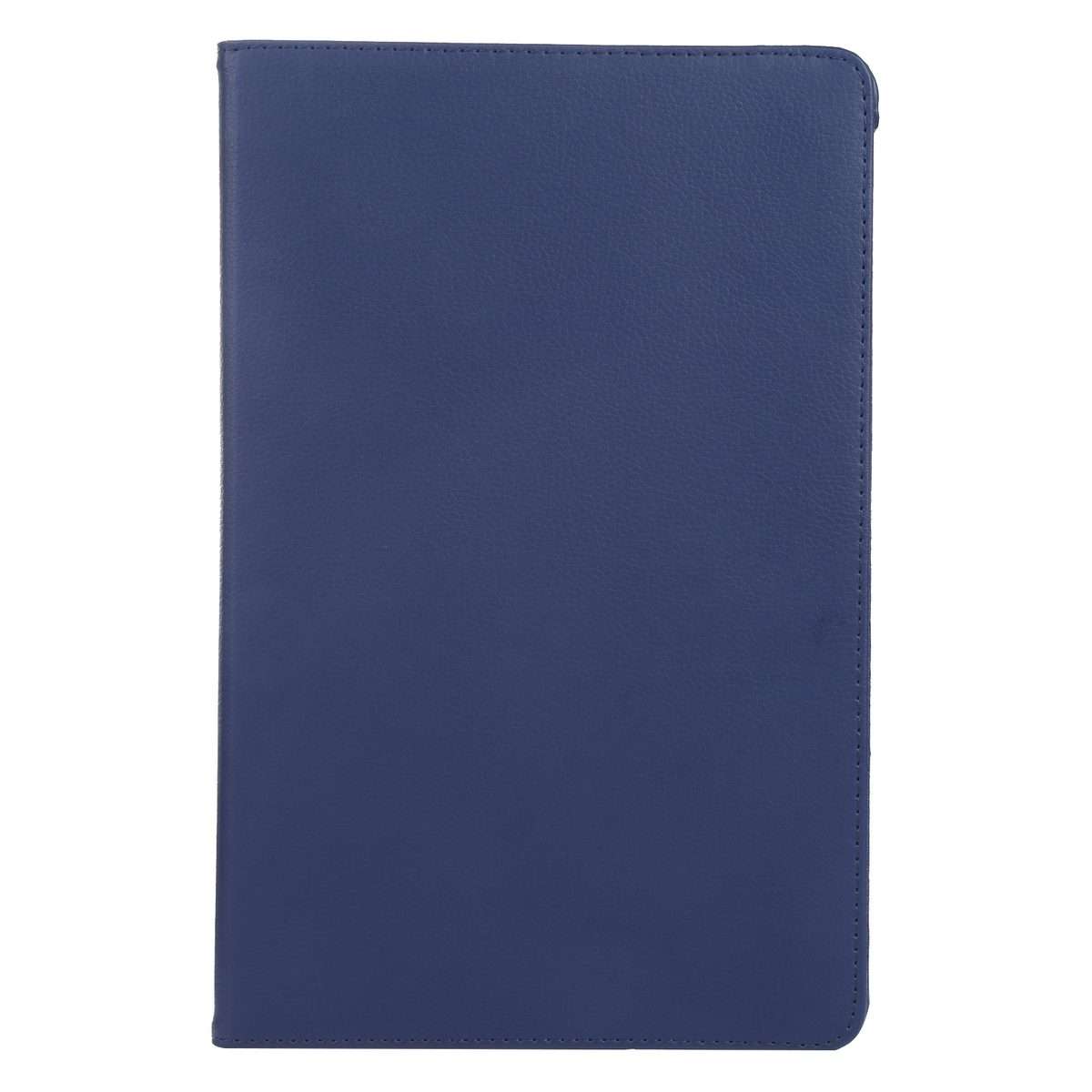 For iPad Pro 13 2025 / 2024 360 Degree Rotation Litchi Texture Leather Tablet Case ... (Dark Blue)