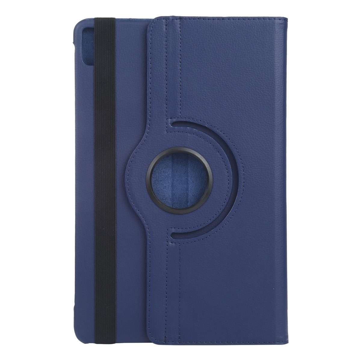 For iPad Pro 13 2025 / 2024 360 Degree Rotation Litchi Texture Leather Tablet Case ... (Dark Blue)