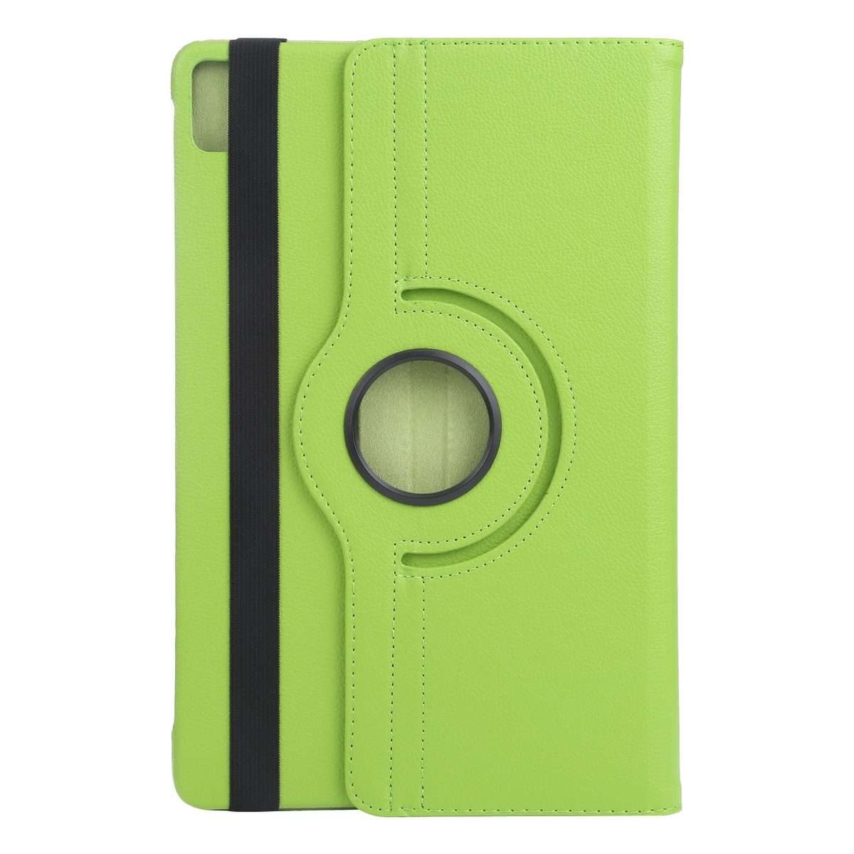 For iPad Pro 13 2025 / 2024 360 Degree Rotation Litchi Texture Leather Tablet Case wit ... (Green)