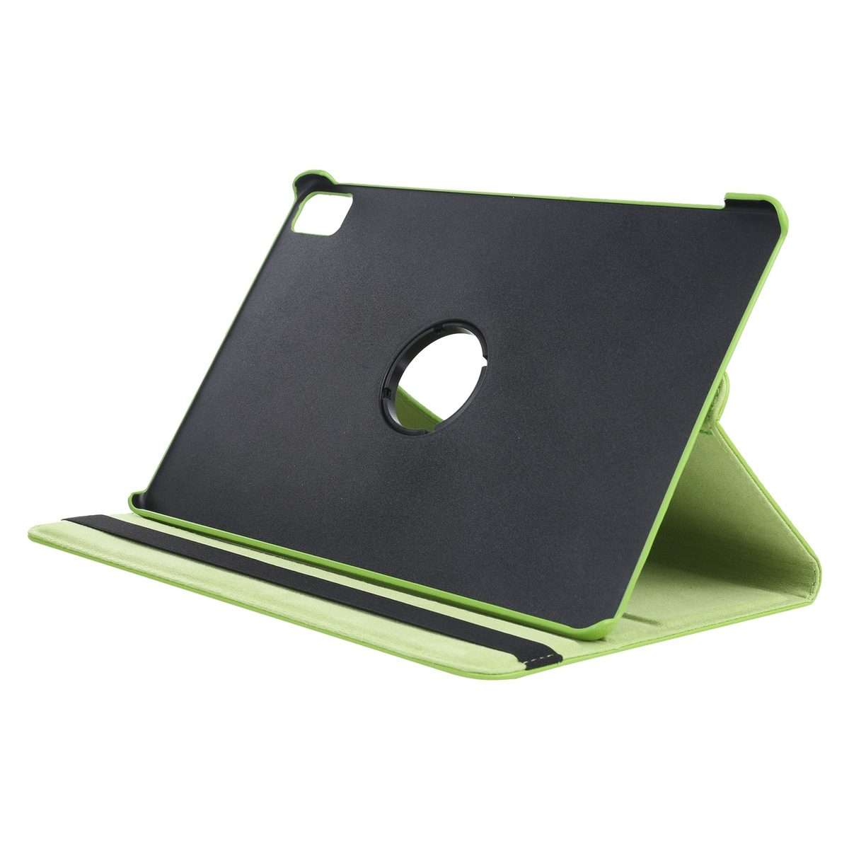 For iPad Pro 13 2025 / 2024 360 Degree Rotation Litchi Texture Leather Tablet Case wit ... (Green)