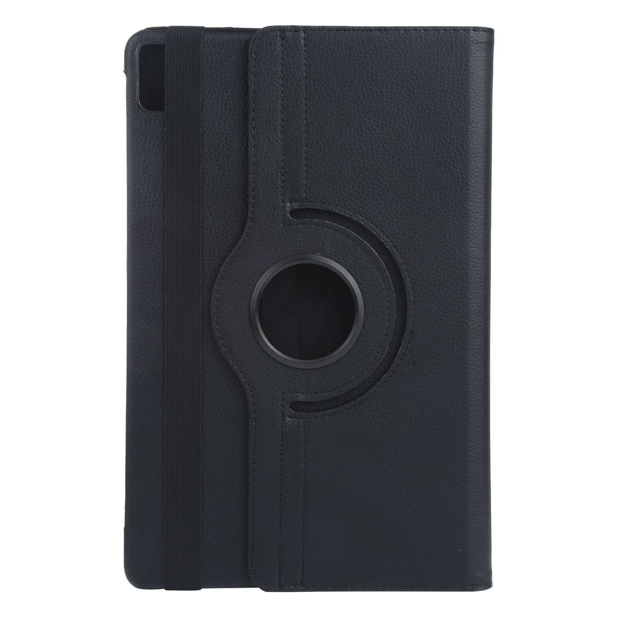 For iPad Pro 13 2025 / 2024 360 Degree Rotation Litchi Texture Leather Tablet Case wit ... (Black)