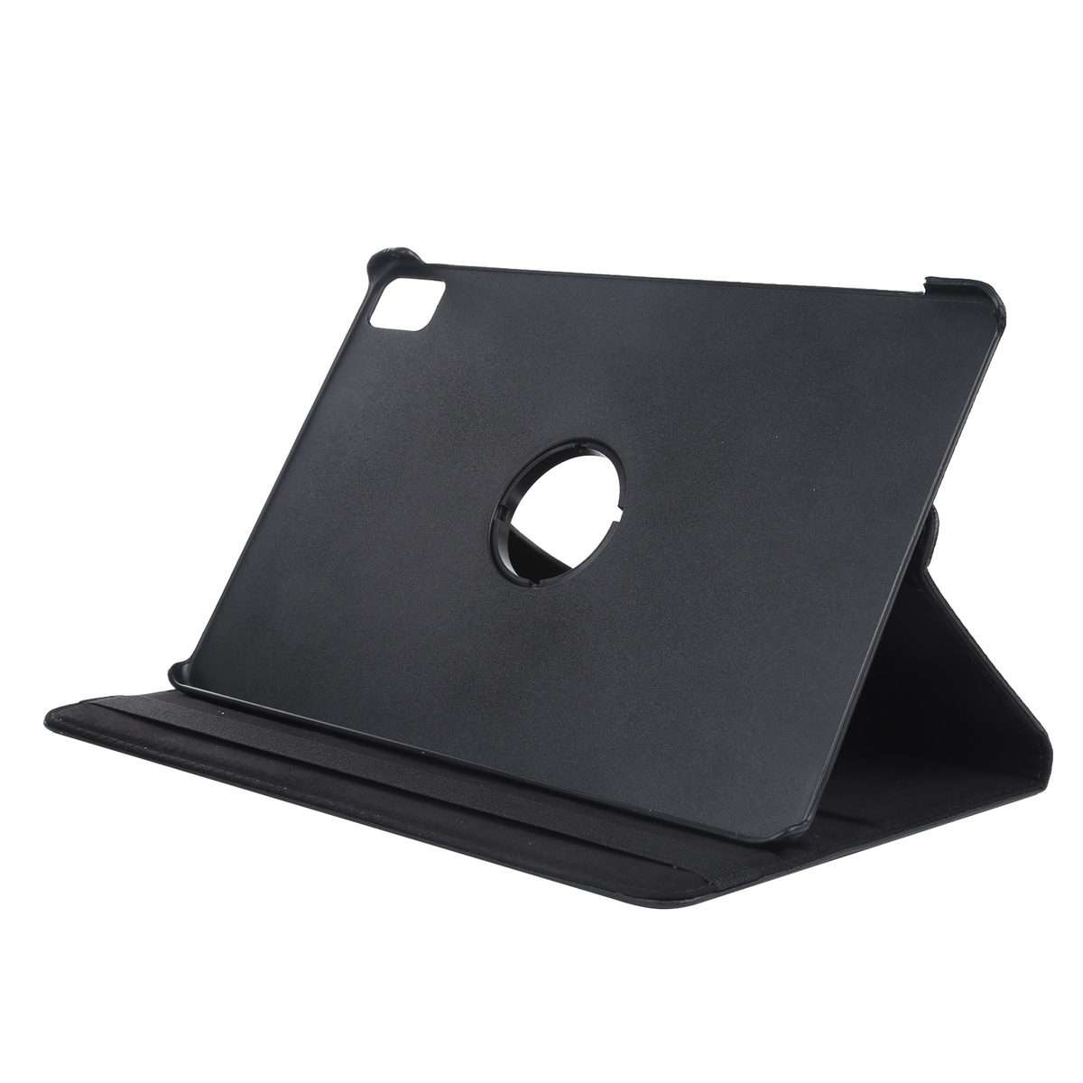 For iPad Pro 13 2025 / 2024 360 Degree Rotation Litchi Texture Leather Tablet Case wit ... (Black)