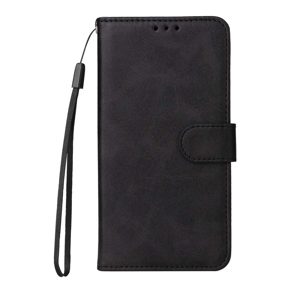 For iPhone 16 Pro Max Classic Calf Texture Flip Leather Phone Case(Black)