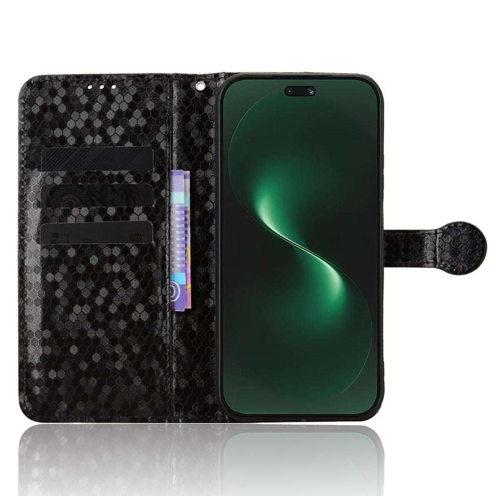 For Huawei nova 15 Pro / Ultra Honeycomb Dot Texture Leather Phone Case(Black)
