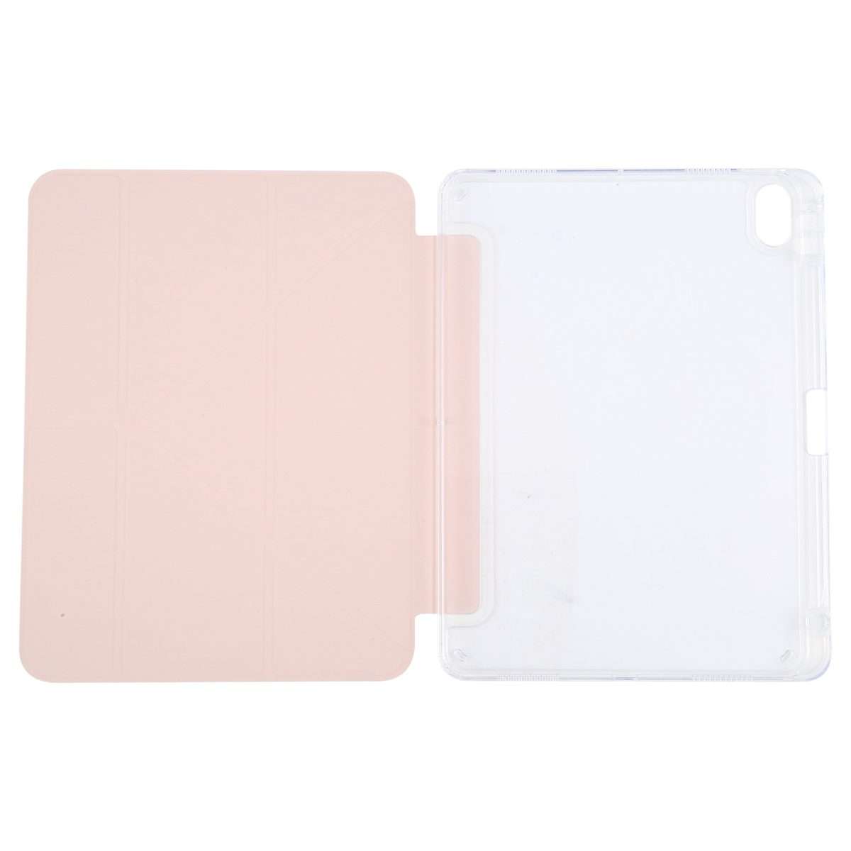 For iPad Pro 11 2025 / 2024 GEBEI Deformation Leather Tablet Case(Pink)