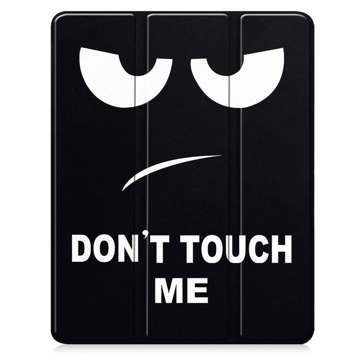 For iPad Pro 13 2025 / 2024 Custer Painted 3-Fold Holder Smart Leather Tablet Cas ... (Big Eye ME)