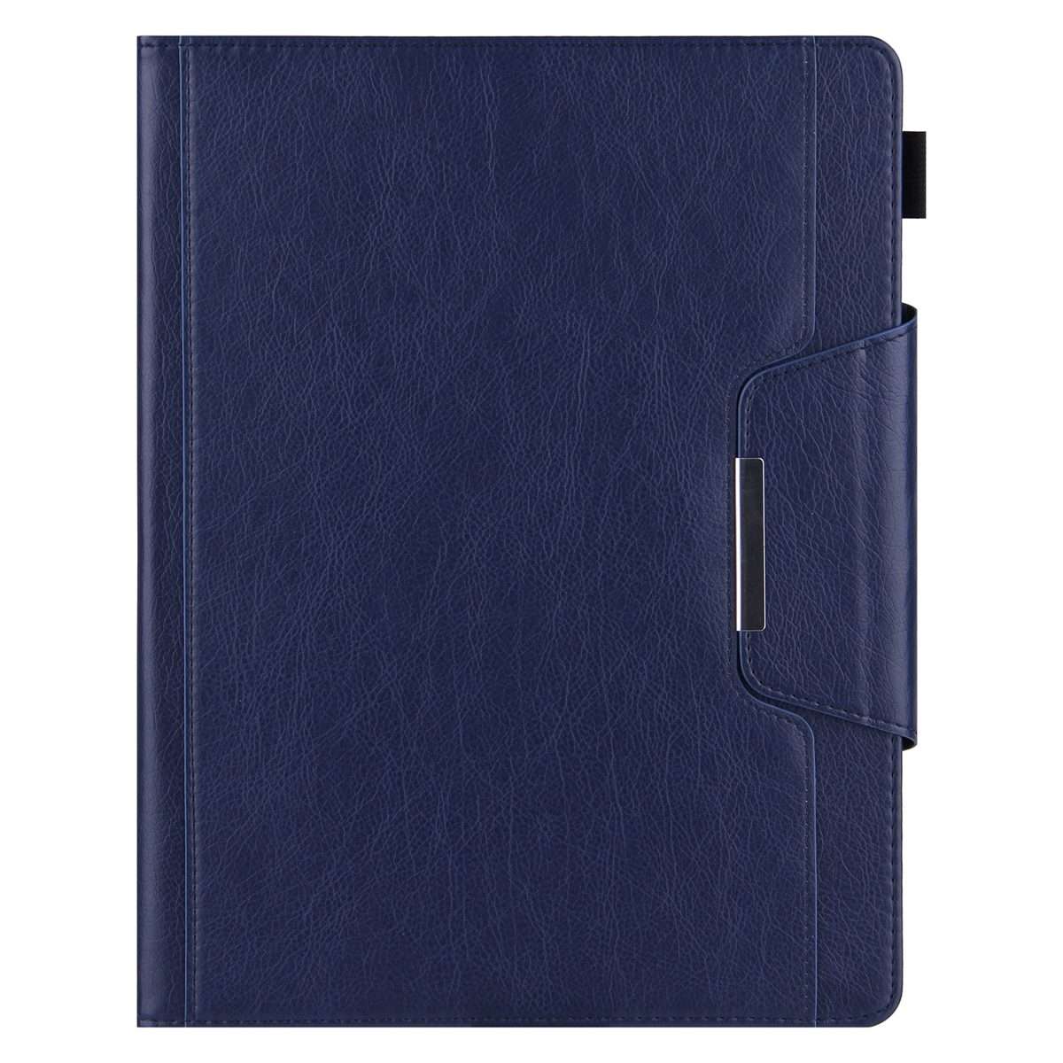 For iPad Pro 13 2025 / 2024 Solid Color Metal Buckle Leather Smart Tablet Case(Royal Blue)