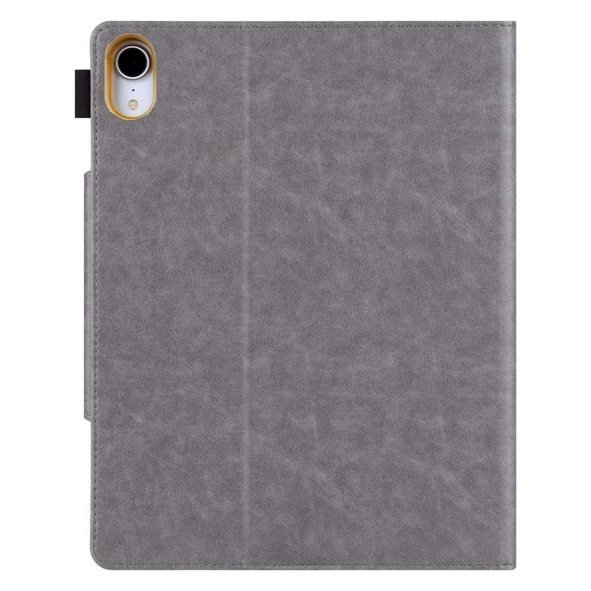 For iPad Pro 13 2025 / 2024 Solid Color Metal Buckle Leather Smart Tablet Case(Grey)