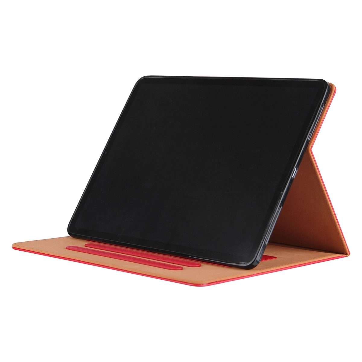 For iPad Pro 13 2025 / 2024 Solid Color Metal Buckle Leather Smart Tablet Case(Red)