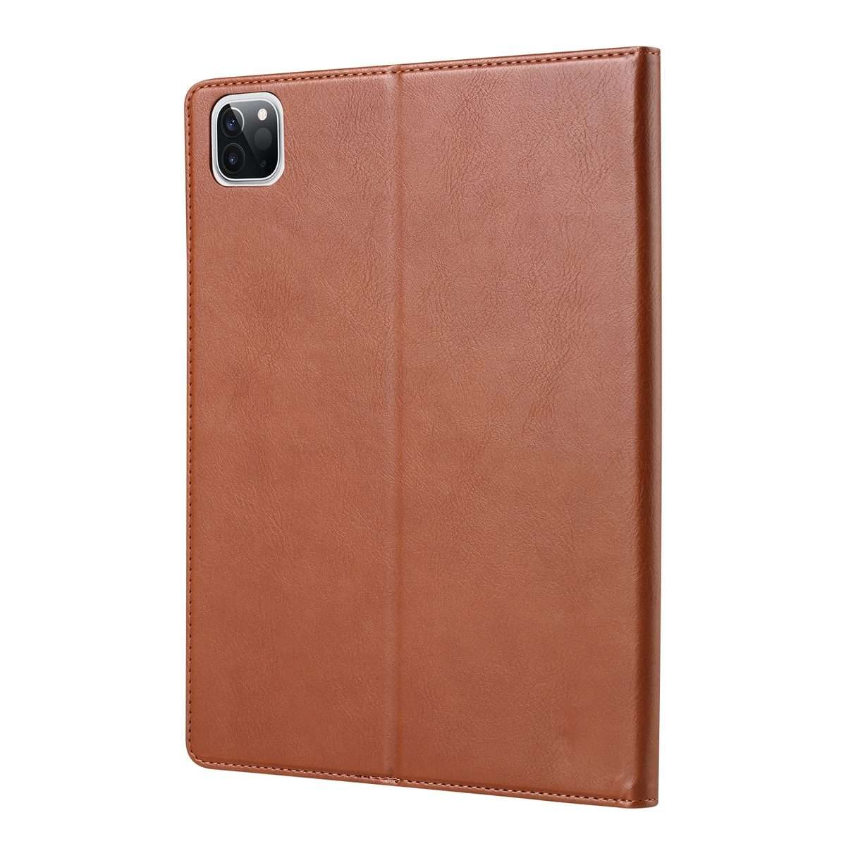 For iPad Pro 13 2025 / 2024 Knead Skin Texture Horizontal Flip Leather Smart Tablet Case(Brown)