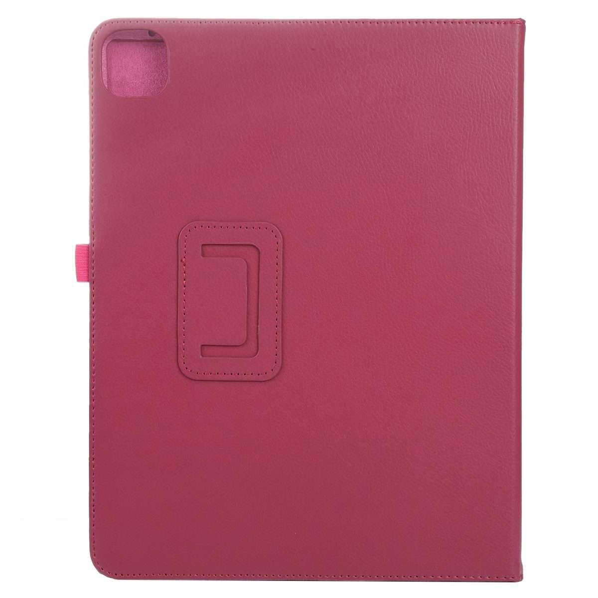 For iPad Pro 13 2025 / 2024 Litchi Texture Solid Color Leather Tablet Case(Rose Red)