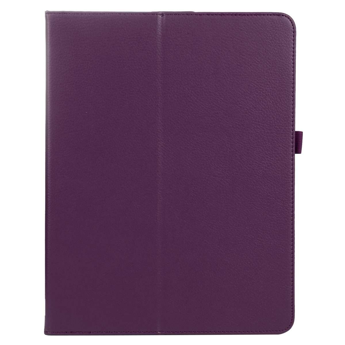 For iPad Pro 13 2025 / 2024 Litchi Texture Solid Color Leather Tablet Case(Purple)