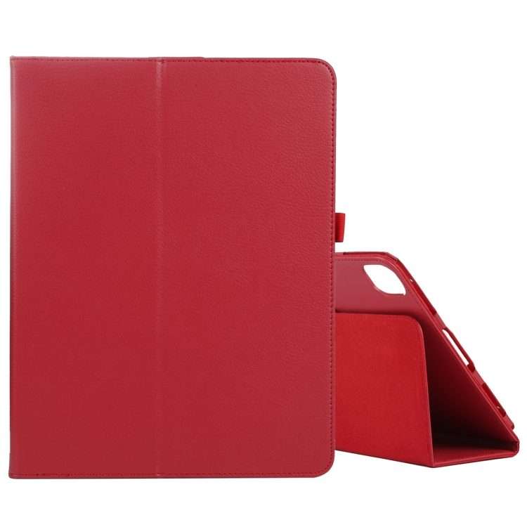 For iPad Pro 13 2025 / 2024 Litchi Texture Solid Color Leather Tablet Case(Red)