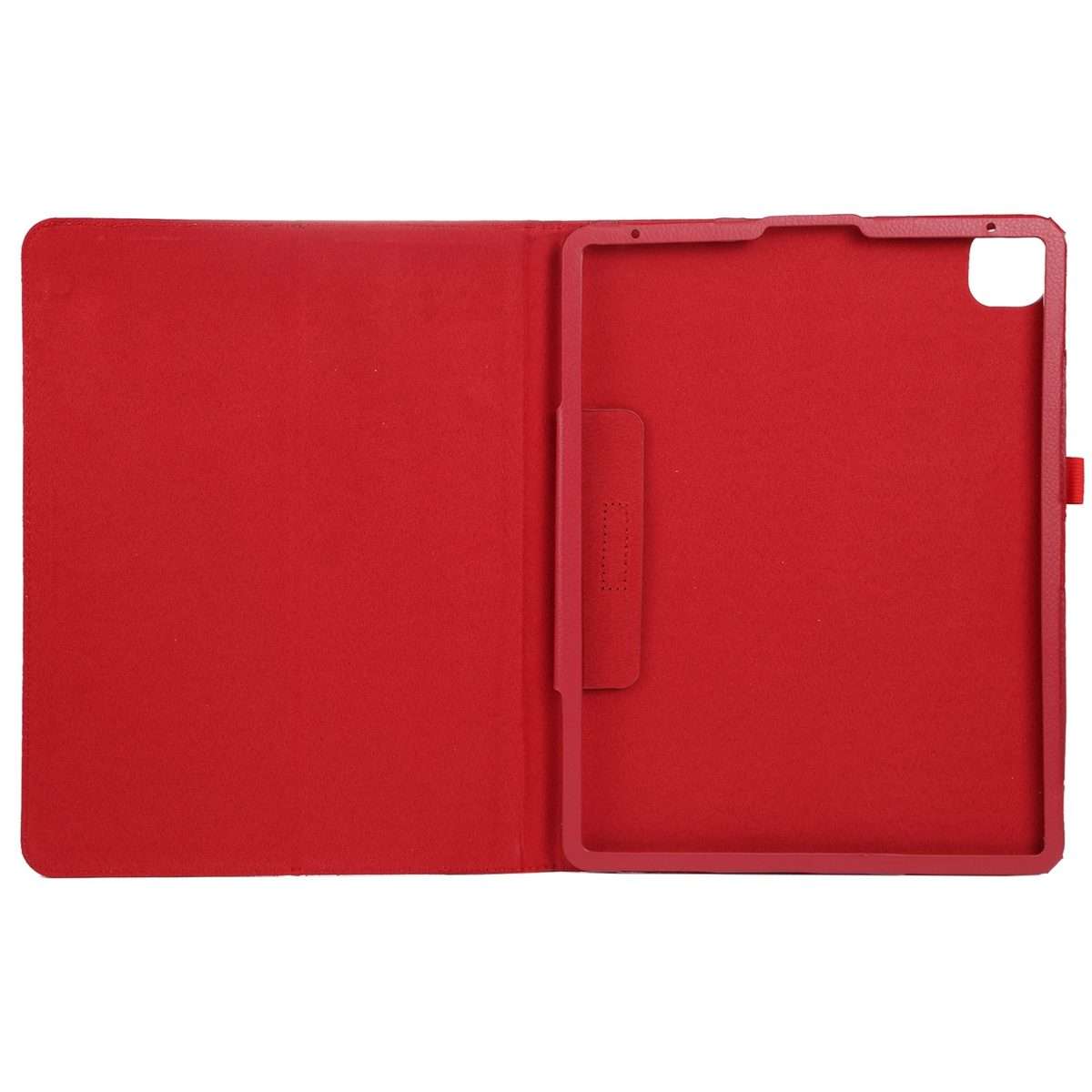 For iPad Pro 13 2025 / 2024 Litchi Texture Solid Color Leather Tablet Case(Red)