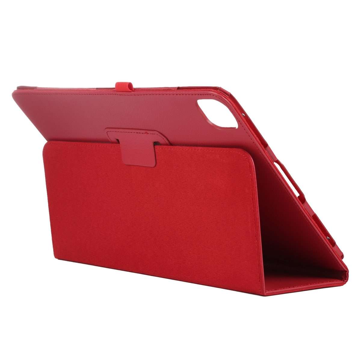 For iPad Pro 13 2025 / 2024 Litchi Texture Solid Color Leather Tablet Case(Red)