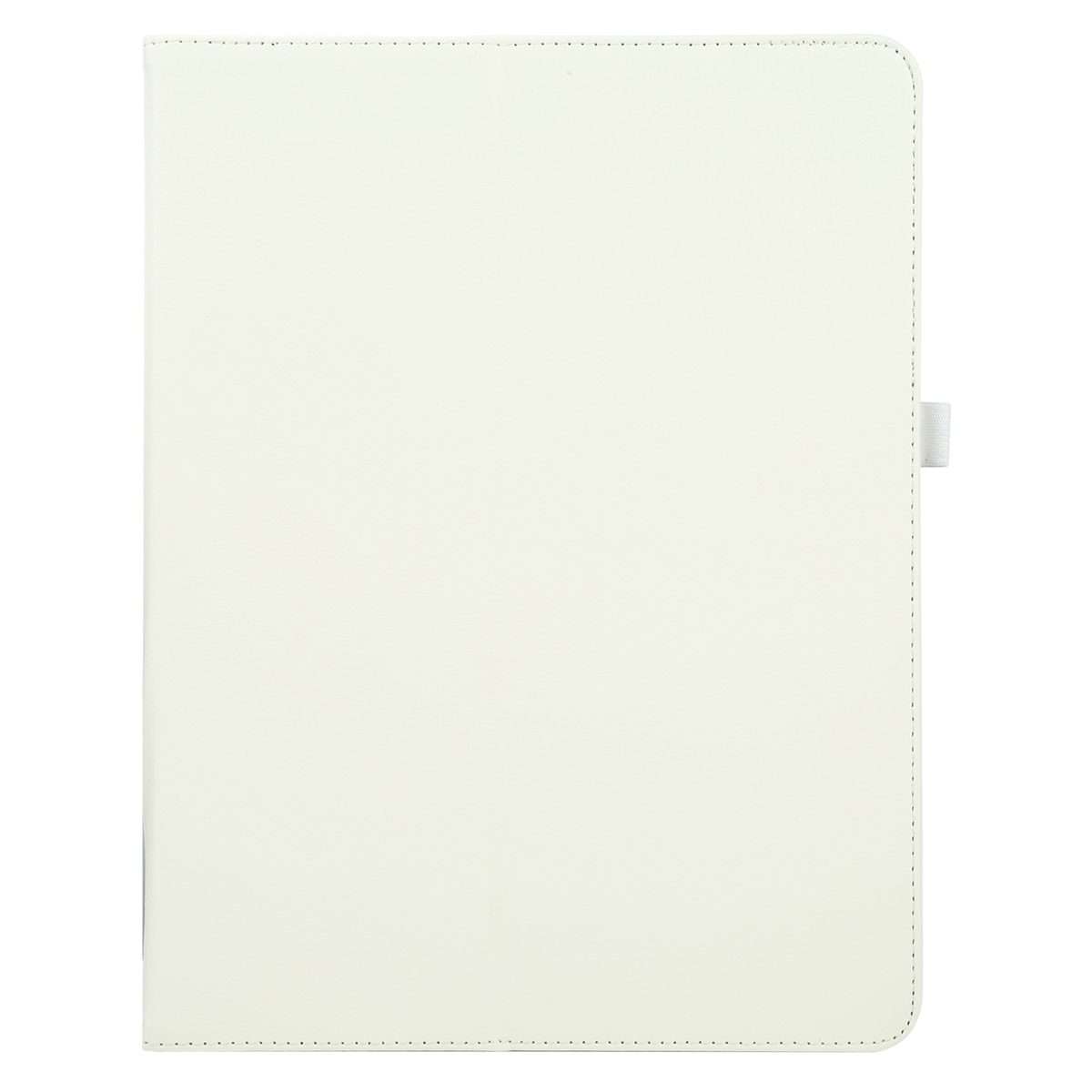 For iPad Pro 13 2025 / 2024 Litchi Texture Solid Color Leather Tablet Case(White)