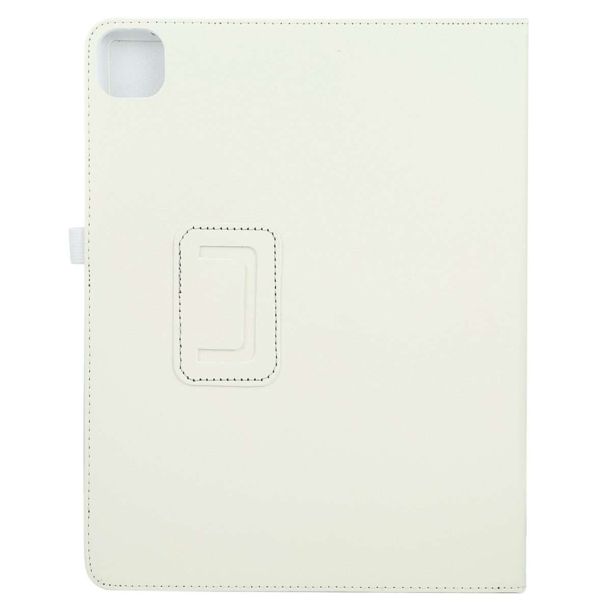 For iPad Pro 13 2025 / 2024 Litchi Texture Solid Color Leather Tablet Case(White)
