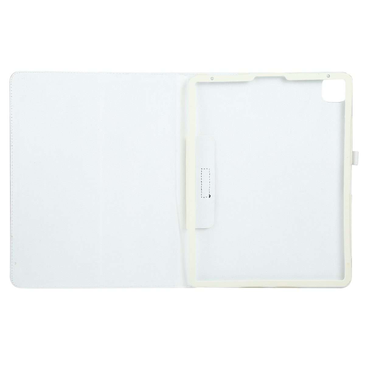 For iPad Pro 13 2025 / 2024 Litchi Texture Solid Color Leather Tablet Case(White)