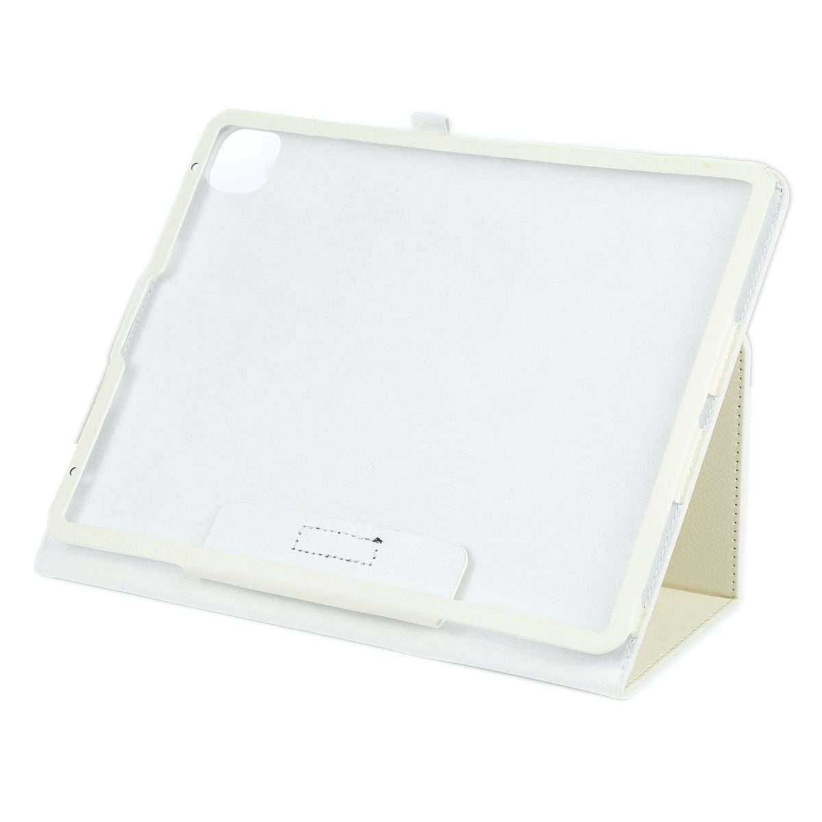 For iPad Pro 13 2025 / 2024 Litchi Texture Solid Color Leather Tablet Case(White)