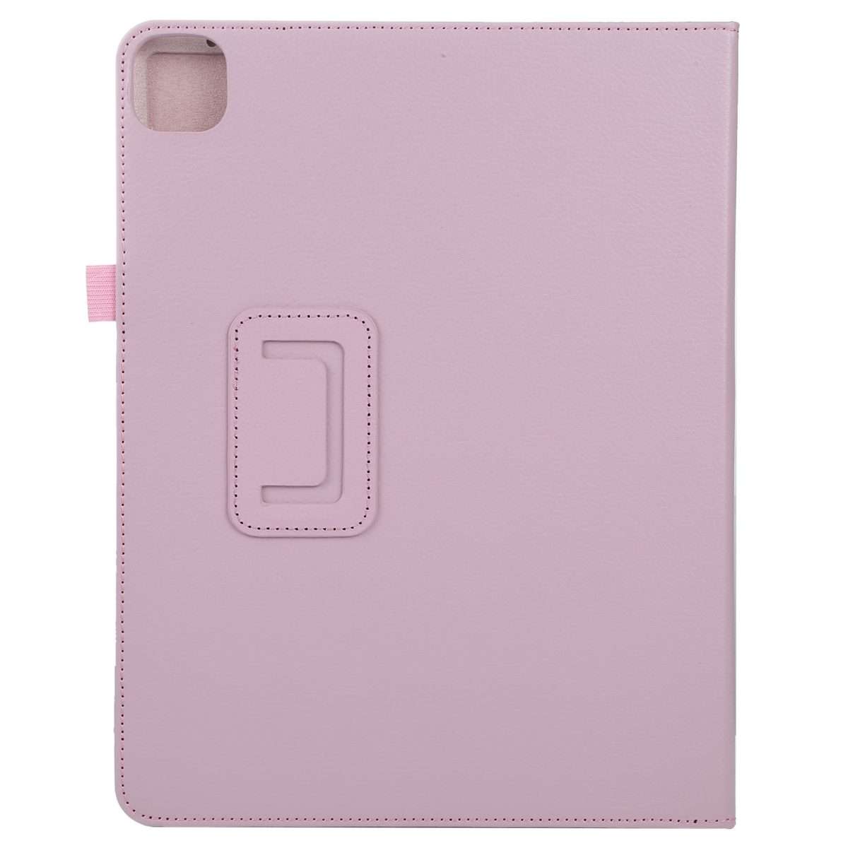 For iPad Pro 13 2025 / 2024 Litchi Texture Solid Color Leather Tablet Case(Pink)