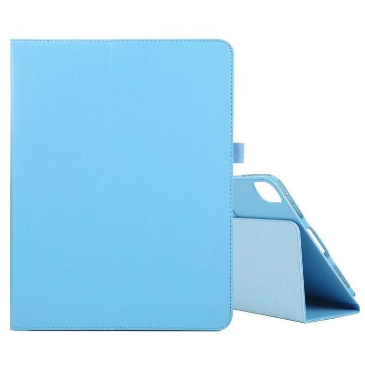 For iPad Pro 13 2025 / 2024 Litchi Texture Solid Color Leather Tablet Case(Sky Blue)
