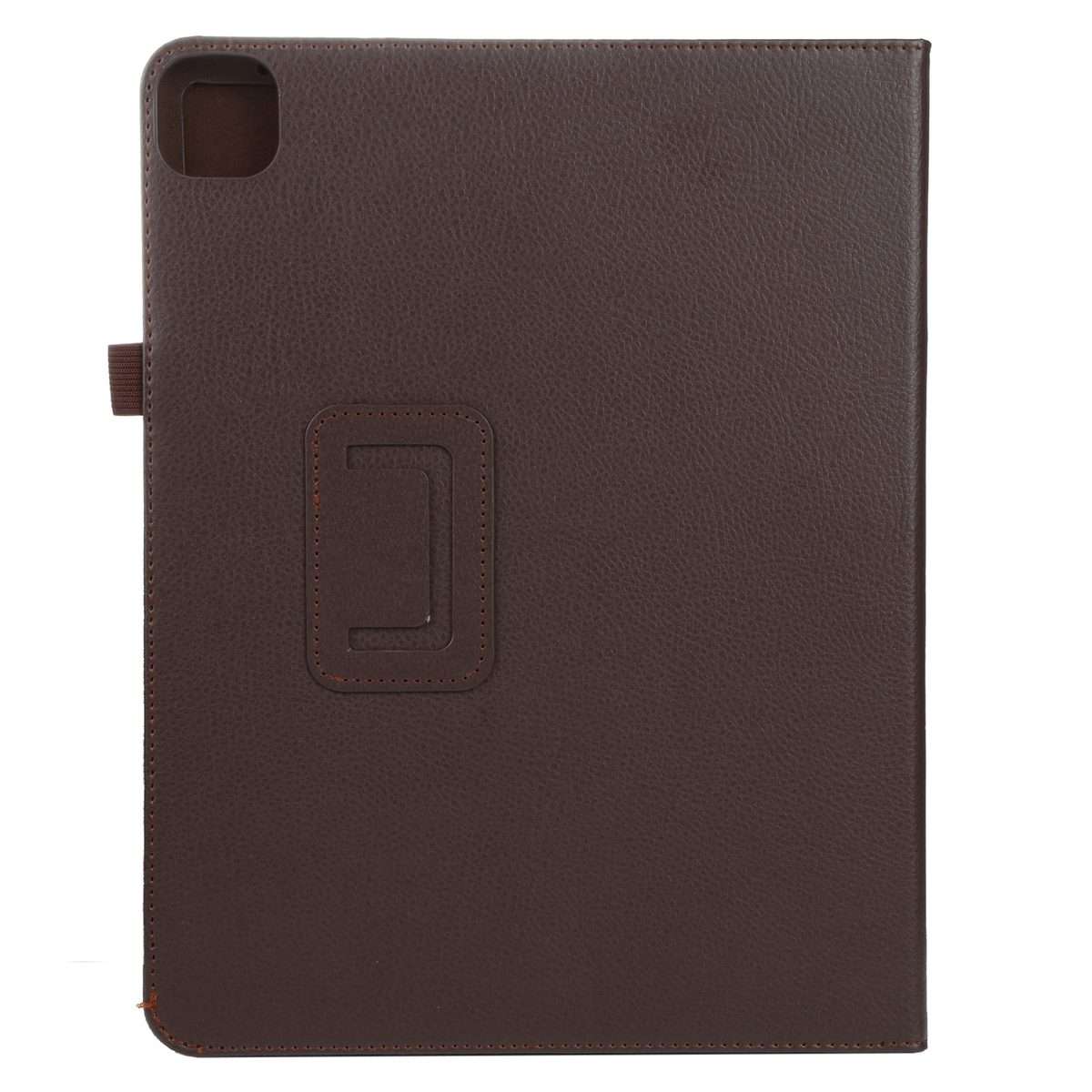 For iPad Pro 13 2025 / 2024 Litchi Texture Solid Color Leather Tablet Case(Brown)