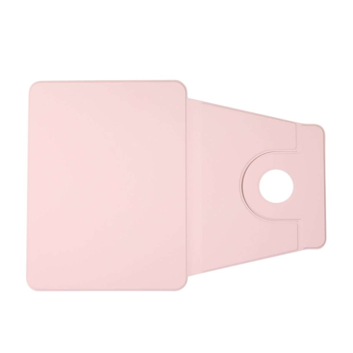 For iPad Pro 13 2025 / 2024 2 in 1 Acrylic Split Rotating Leather Tablet Case(Pink)