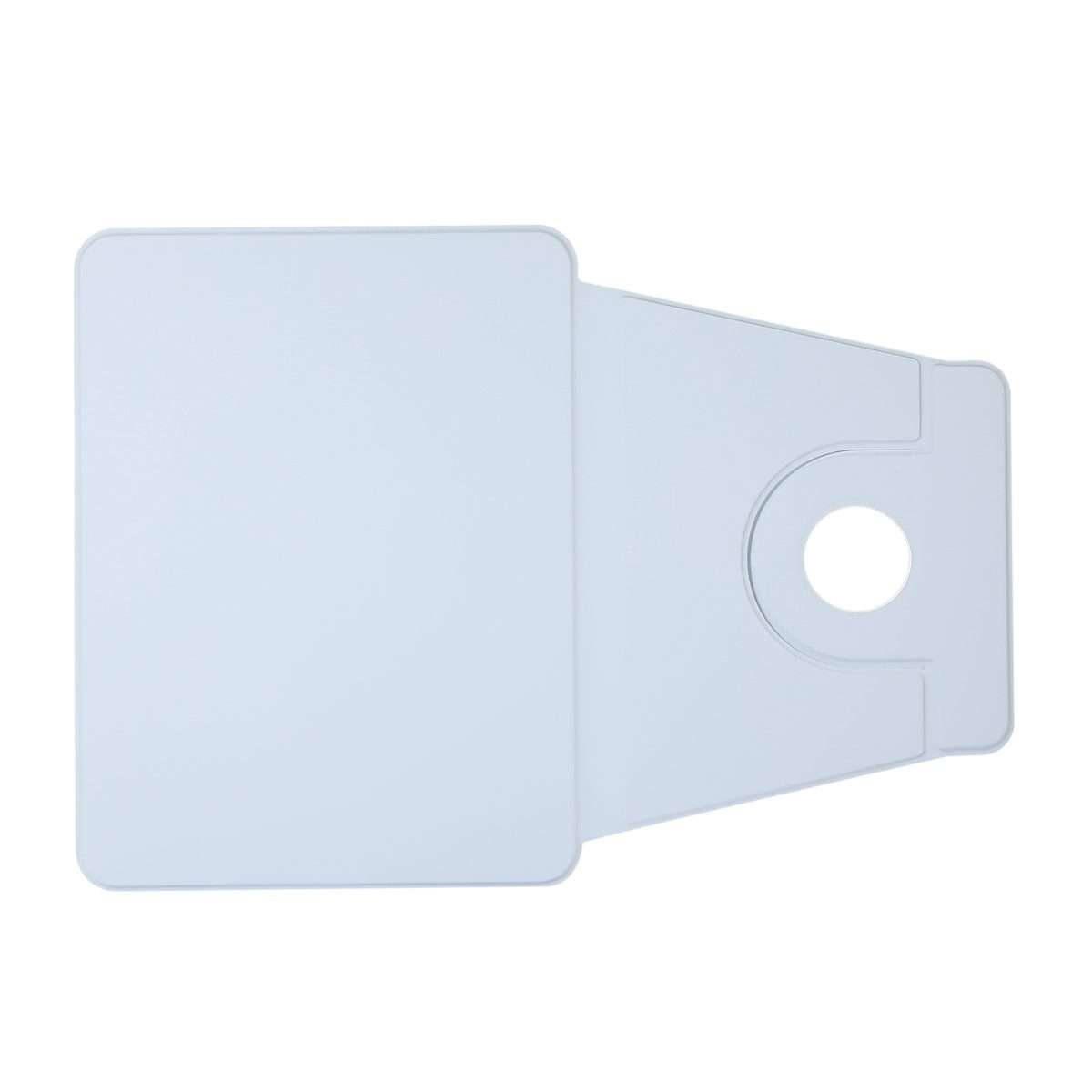 For iPad Pro 13 2025 / 2024 2 in 1 Acrylic Split Rotating Leather Tablet Case(Ice Blue)
