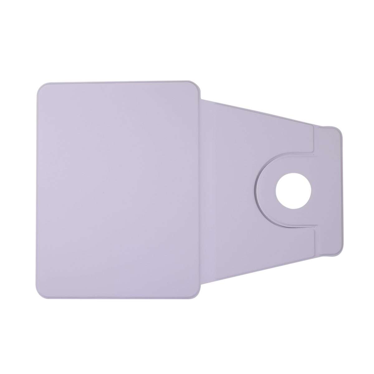 For iPad Pro 13 2025 / 2024 2 in 1 Acrylic Split Rotating Leather Tablet Case(Lavender)