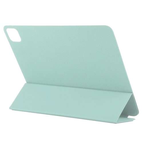 For iPad Pro 13 2025 / 2024 Double-sided Clip Non-buckle Magnetic PU Smart Table ... (Light Green)