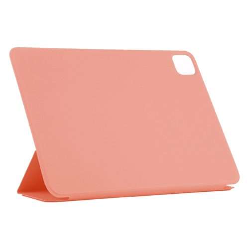 For iPad Pro 11 2025 / 2024 Double-sided Clip Non-buckle Magnetic PU Smart Tablet Case(Orange)