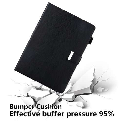 For iPad Pro 11 2025 / 2024 Business Style Horizontal Flip Leather Smart Tablet Case w ... (Black)