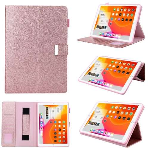For iPad Pro 11 2025 / 2024 Business Style Horizontal Flip Leather Smart Tablet Ca ... (Rose Gold)