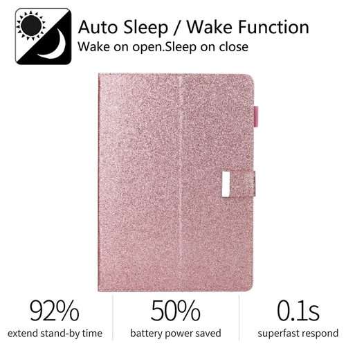 For iPad Pro 11 2025 / 2024 Business Style Horizontal Flip Leather Smart Tablet Ca ... (Rose Gold)