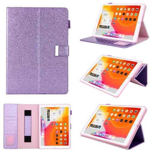 For iPad Pro 11 2025 / 2024 Business Style Horizontal Flip Leather Smart Tablet Case ... (Purple)