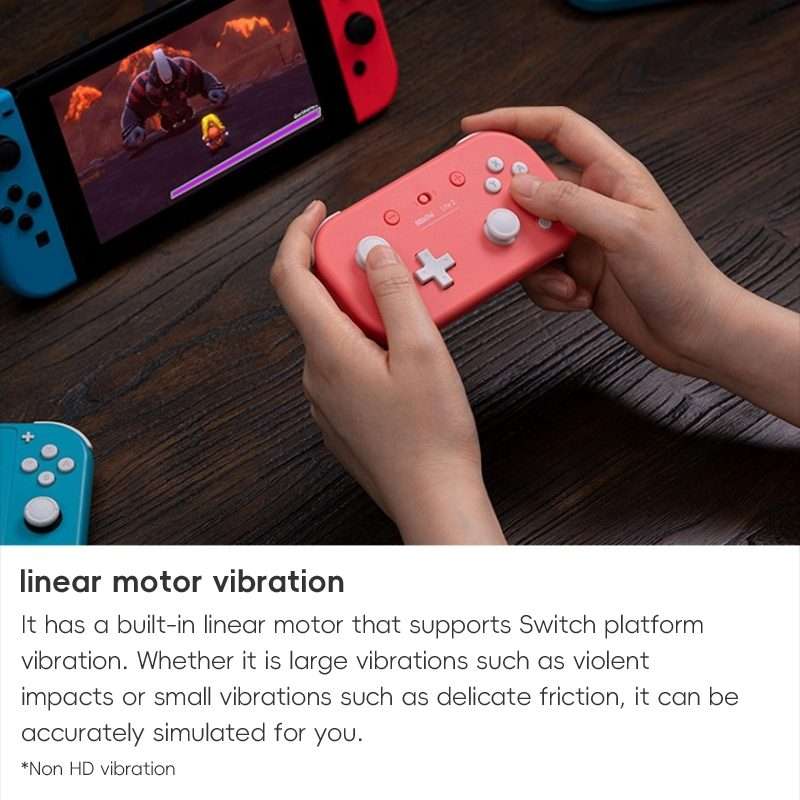 8BitDo Lite 2 Wireless Bluetooth Gamepad(Pink)