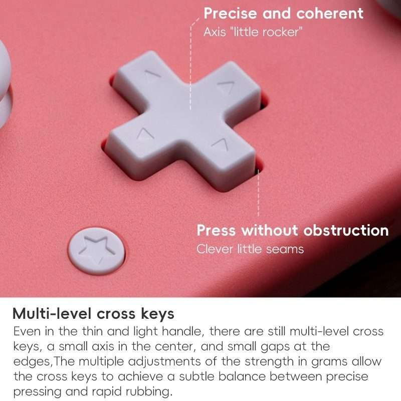 8BitDo Lite 2 Wireless Bluetooth Gamepad(Pink)