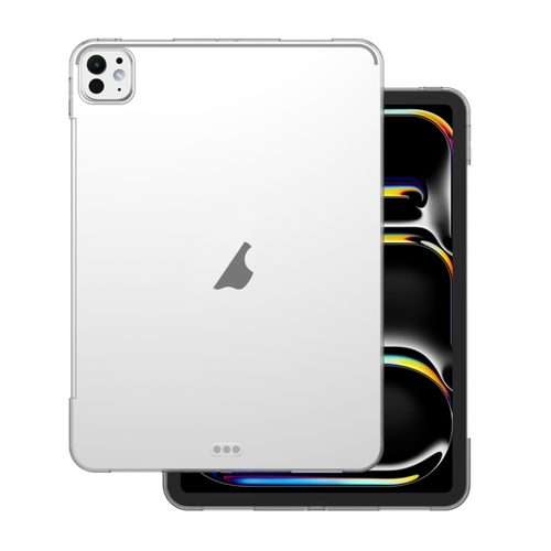 For iPad Pro 11 2025 / 2024 Shockproof Soft TPU Protective Tablet Case(Transparent)