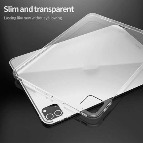 For iPad Pro 11 2025 / 2024 Shockproof Soft TPU Protective Tablet Case(Transparent)