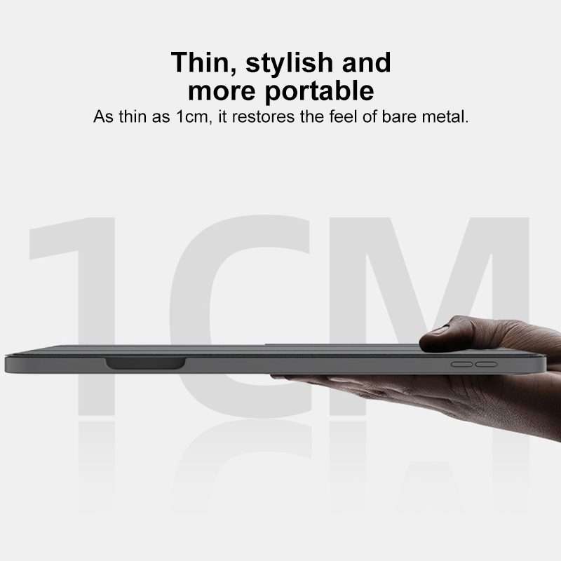 For iPad Pro 13 2025 / 2024 Mutural YASHI Series Tablet Leather Smart Case(Grey)