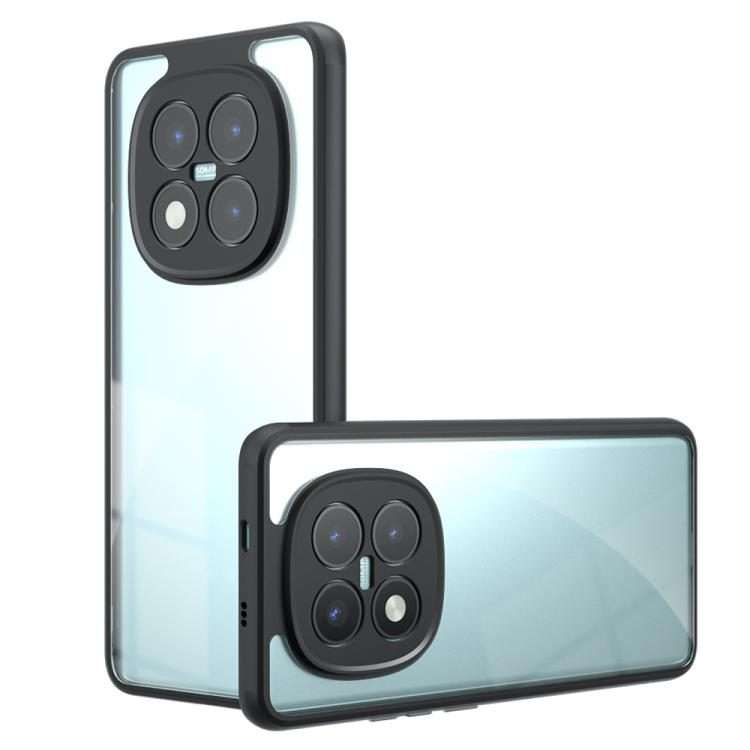 For Redmi Note 15 Pro+ 5G Global 163.3mm Armor Precise Hole PC Hybrid TPU Phone Case(Transparent)