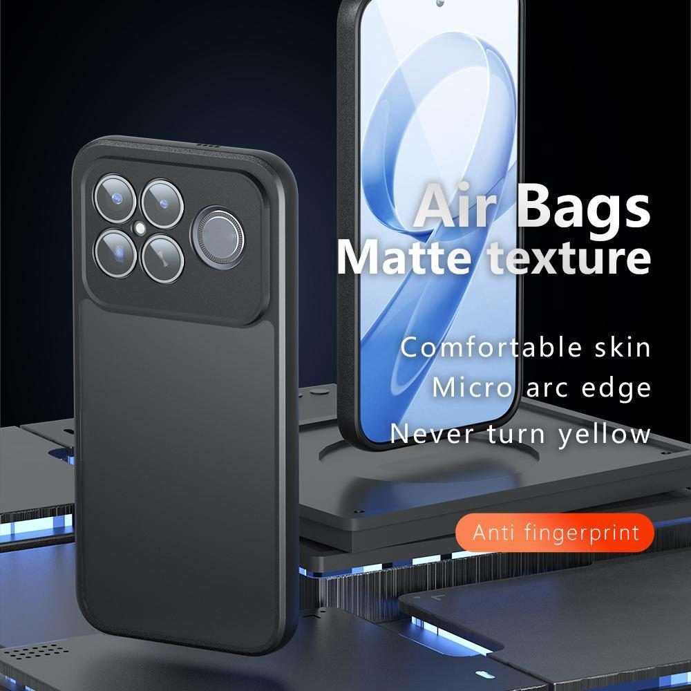 For Redmi K90 Pro Max / Poco F8 Ultra Armor Precise Hole PC Hybrid TPU Phone Case(Transparent)