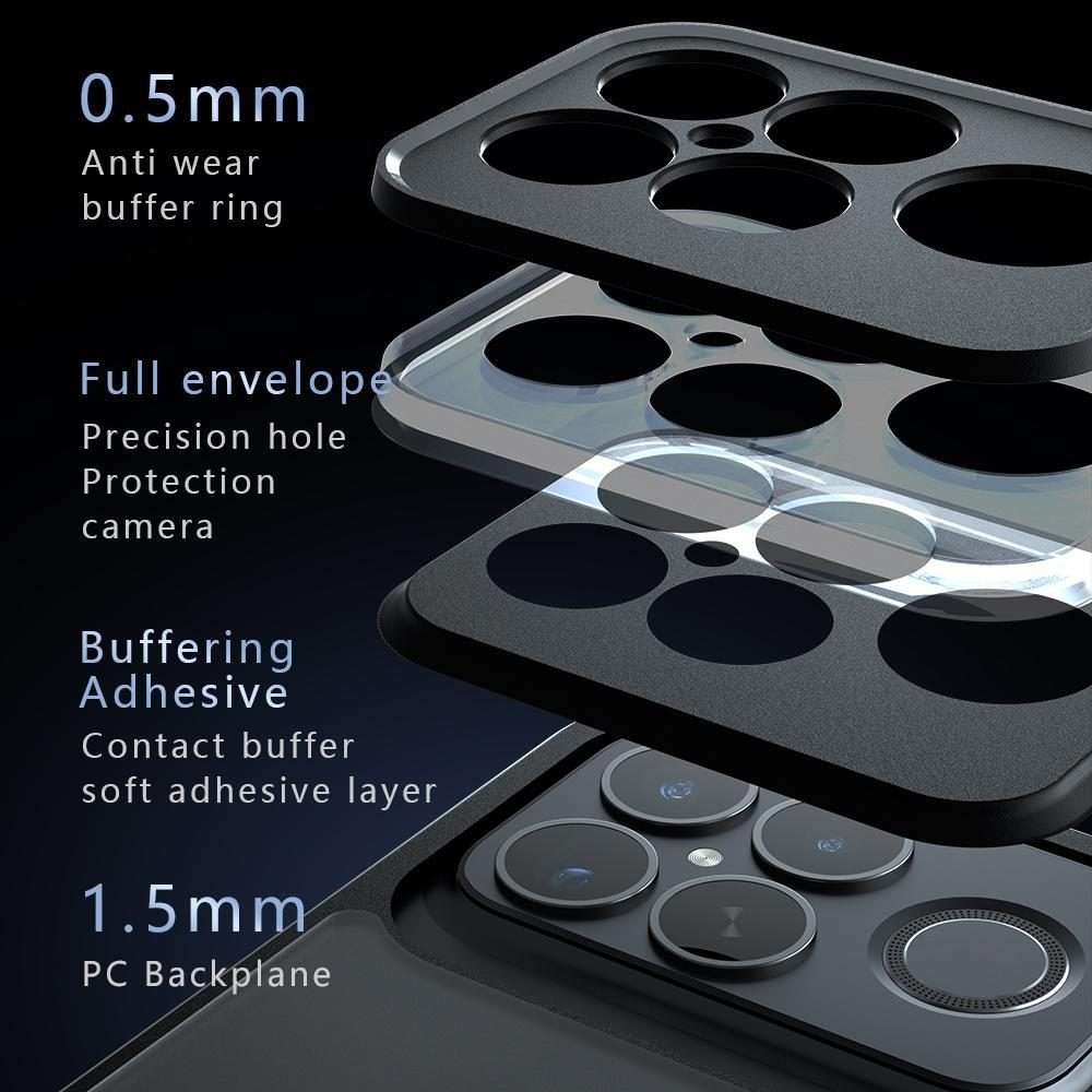 For Redmi K90 Pro Max / Poco F8 Ultra Armor Precise Hole PC Hybrid TPU Phone Case(Transparent)
