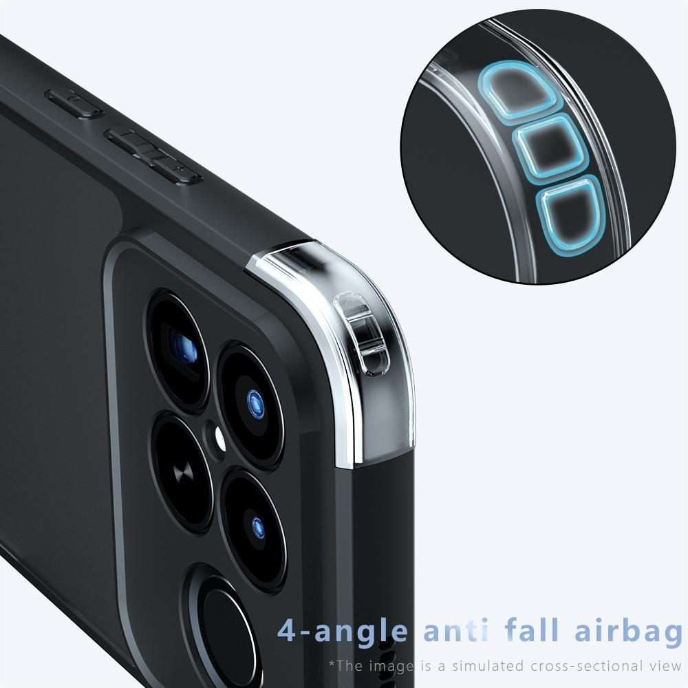 For Redmi K90 Pro Max / Poco F8 Ultra Armor Precise Hole PC Hybrid TPU Phone Case(Transparent)