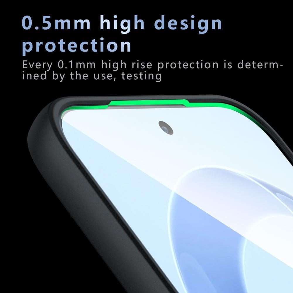 For Redmi K90 Pro Max / Poco F8 Ultra Armor Precise Hole PC Hybrid TPU Phone Case(Transparent)