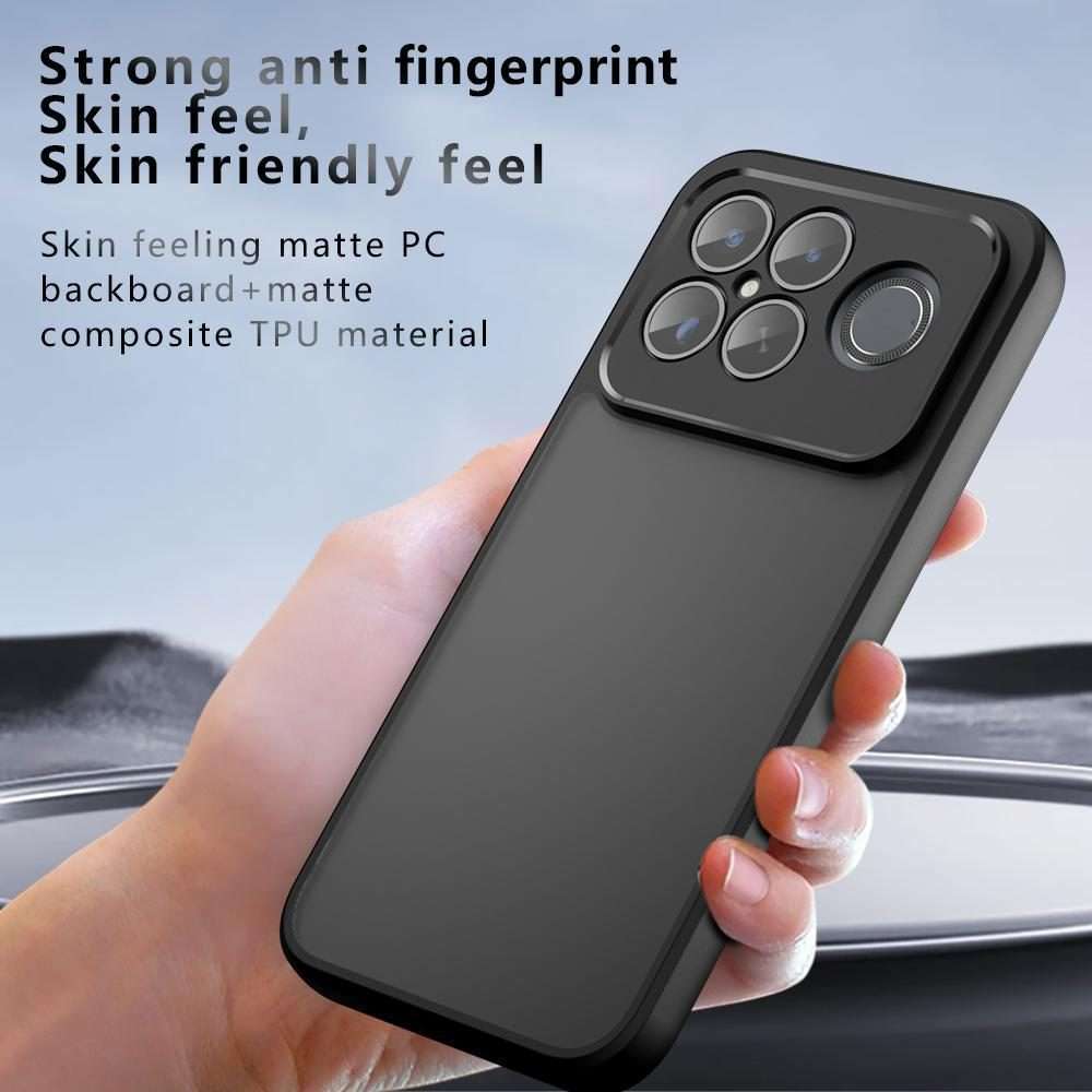 For Redmi K90 Pro Max / Poco F8 Ultra Armor Precise Hole PC Hybrid TPU Phone Case(Transparent)